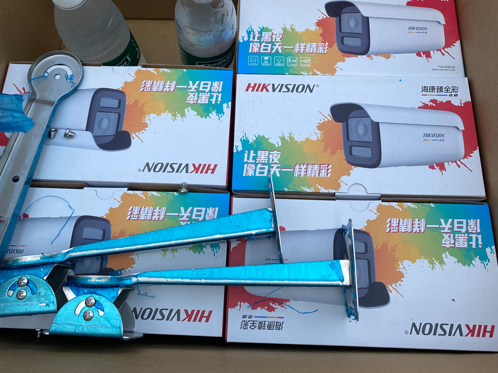 泗陽某企業(yè)冷庫海康威視監(jiān)控系統(tǒng)