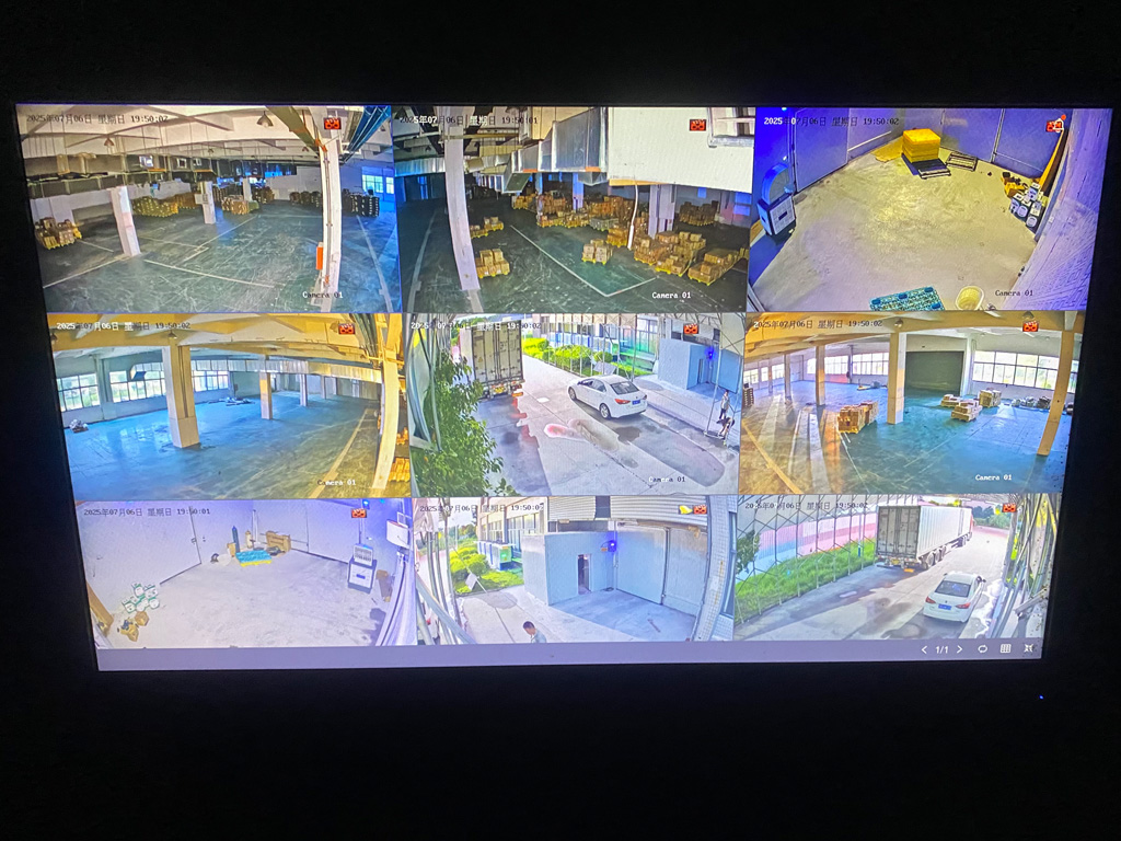 泗陽某企業(yè)冷庫海康威視監(jiān)控系統(tǒng)