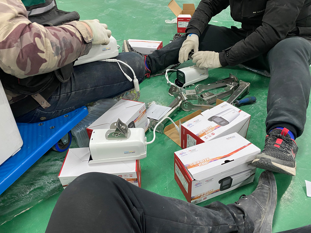 泗陽某企業(yè)?？低暠O(jiān)控系統(tǒng)