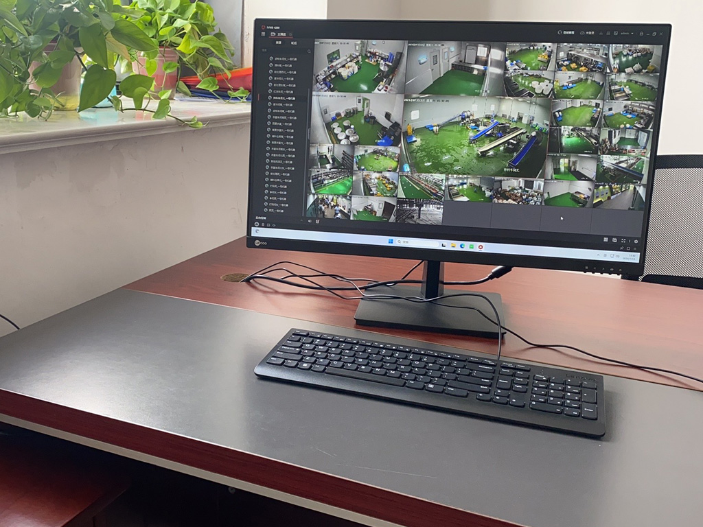 泗陽某企業(yè)?？低暠O(jiān)控系統(tǒng)