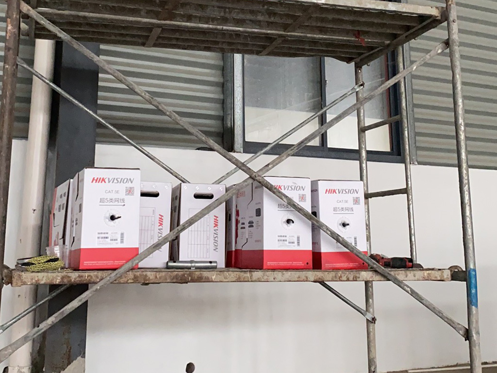 泗陽某企業(yè)海康威視監(jiān)控系統(tǒng)